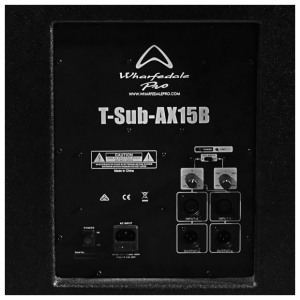 Wharfedale Pro T SUB AX 15 B subwoofer amplificato
