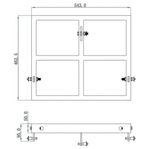 Wharfedale Pro WLA 25 COMMON FLY FRAME accessorio per line array