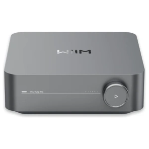 WiiM Amp Pro, amplificatore streaming, finitura Space Grey