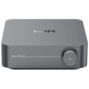 WiiM Amp Pro, amplificatore streaming, finitura Space Grey