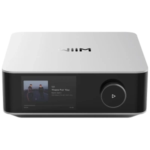 WiiM Amp Ultra, amplificatore streaming, finitura Silver