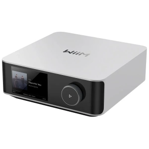 WiiM Amp Ultra, amplificatore streaming, finitura Silver