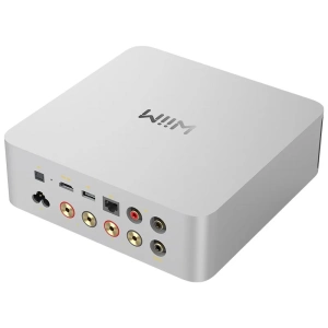 WiiM Amp Ultra, amplificatore streaming, finitura Silver