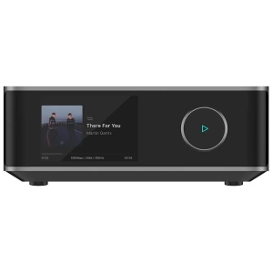 WiiM Amp Ultra, amplificatore streaming, finitura Space Grey