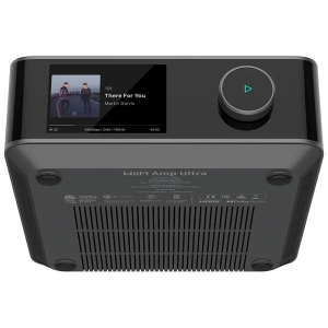 WiiM Amp Ultra, amplificatore streaming, finitura Space Grey