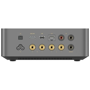 WiiM Amp Ultra, amplificatore streaming, finitura Space Grey