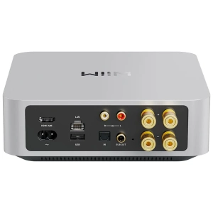 WiiM Amp, amplificatore streaming, finitura Silver