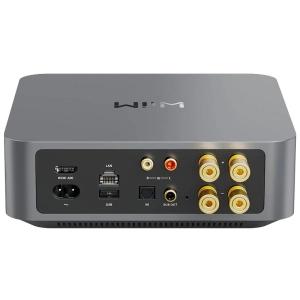 WiiM Amp, amplificatore streaming, finitura Space Grey