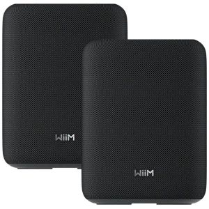 WiiM Sound Lite Twin Pack, coppia di diffusori wireless, finitura Black