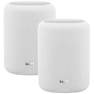 WiiM Sound Lite Twin Pack, coppia di diffusori wireless, finitura White