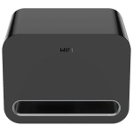 WiiM Sub Pro, subwoofer wireless, finitura Gloss Black