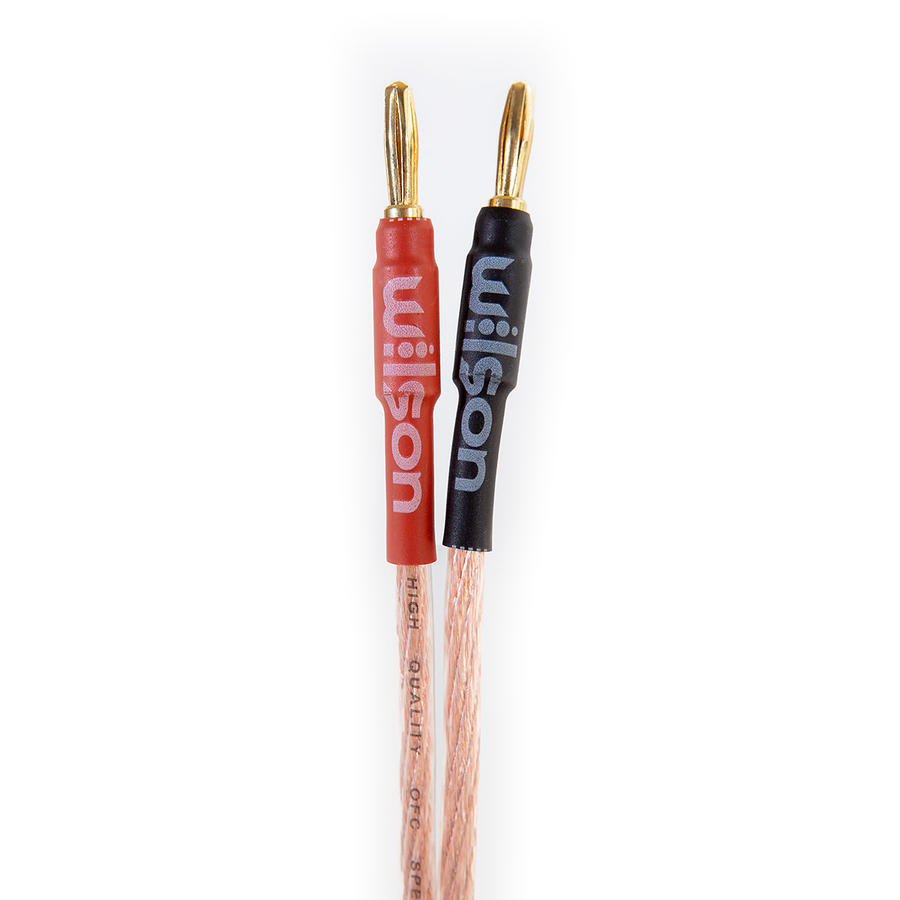 Wilson SPK Cable 4 mm² 2×3 m – Cavi per Altoparlanti con Spine a Banana – immagine 2 Wilson SPK Cable 4 mm² 2×3 m – Cavi per Altoparlanti con Spine a Banana - immagine 2
