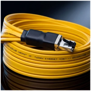 Wireworld Chroma 10 Twinax cavo Ethernet RJ45 – cavo in primo piano, immagine principale