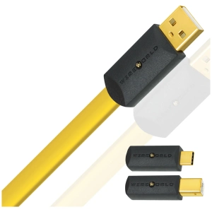 Wireworld Chroma 8 USB 2.0 A-B cavo USB audio – cavo completo, vista principale