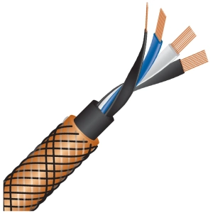 Wireworld Eclipse 10 RCA cavo di interconnessione – spaccato con la struttura interna del cavo