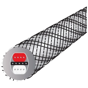Wireworld Micro-Platinum Eclipse 10 cavo digitale AES/EBU XLR – sezione trasversale dei conduttori