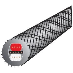 Wireworld Micro-Silver Eclipse 10 cavo digitale AES/EBU XLR – sezione trasversale dei conduttori
