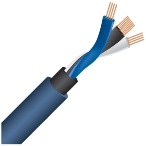 Wireworld Oasis 10 RCA cavo di interconnessione – spaccato con la struttura interna del cavo