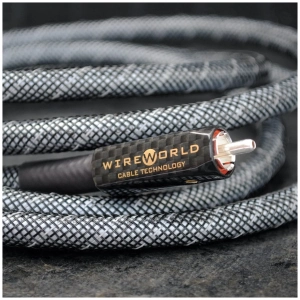 Wireworld Platinum Starlight 10 cavo digitale coassiale RCA – cavo in primo piano, immagine principale