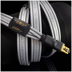 Wireworld Platinum Starlight 10 Twinax cavo Ethernet RJ45 – cavo in primo piano, immagine principale