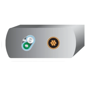 Wireworld Platinum Starlight 8 USB 2.0 A-B cavo USB audio – sezione trasversale del cavo