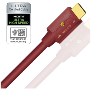 Wireworld Radius 48 cavo HDMI 2.1 8K – cavo completo, vista principale