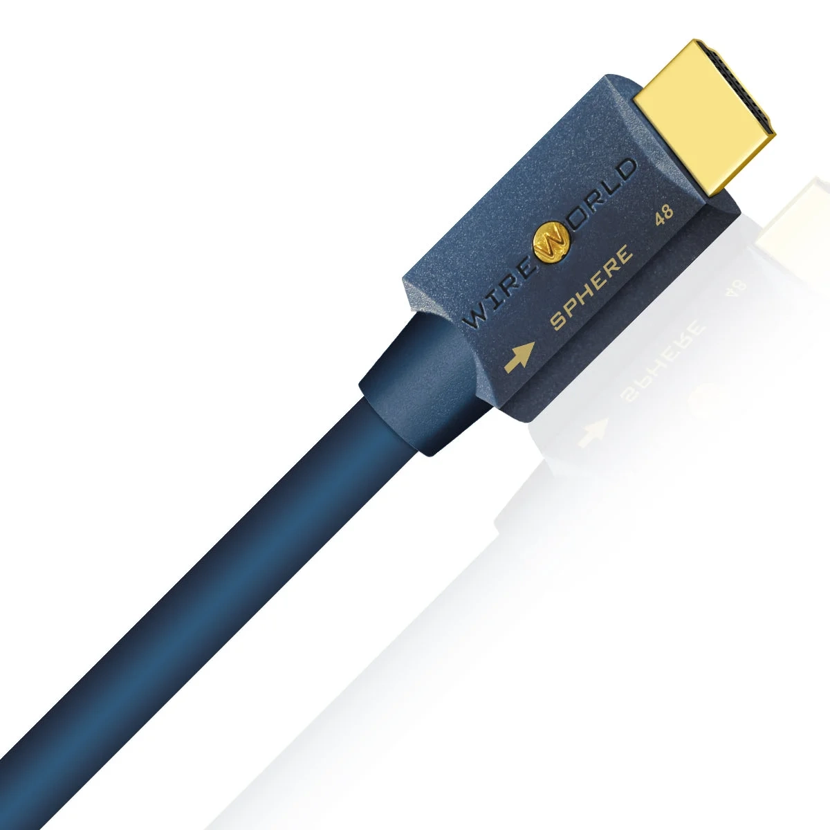Wireworld Sphere 48 cavo HDMI 2.1 8K – cavo completo, vista principale Wireworld Sphere 48 cavo HDMI 2.1 8K – cavo completo, vista principale