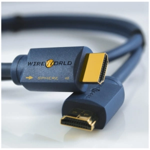 Wireworld Sphere 48 cavo HDMI 2.1 8K – cavo in primo piano, immagine principale