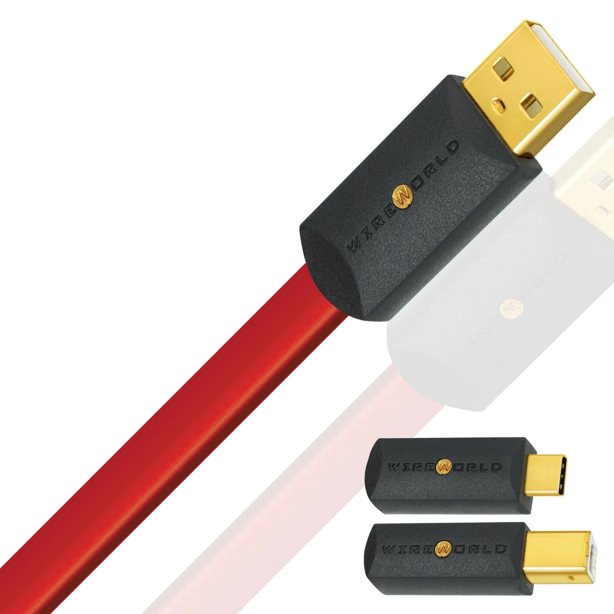 Wireworld Starlight 8 USB 2.0 A-B cavo USB audio – cavo completo, vista principale Wireworld Starlight 8 USB 2.0 A-B cavo USB audio – cavo completo, vista principale