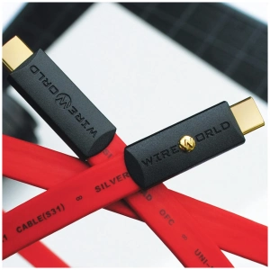 Wireworld Starlight 8 USB 3.1 C-C cavo USB-C audio – cavo in primo piano, immagine principale