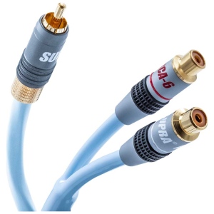 Supra Y-Link Adattatore 25 cm 1 RCA maschio – 2 RCA femmina – foto 4
