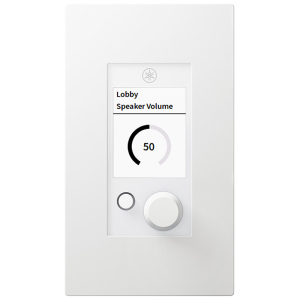 Yamaha MCP2WUS – Pannello di Controllo a Muro con Display, Bianco