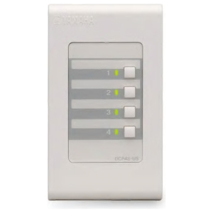 Yamaha DCP4SEU – Pannello di Controllo a Muro 4 Pulsanti, Bianco