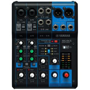 Yamaha MG06X – Mixer Analogico 6 Canali con Effetti