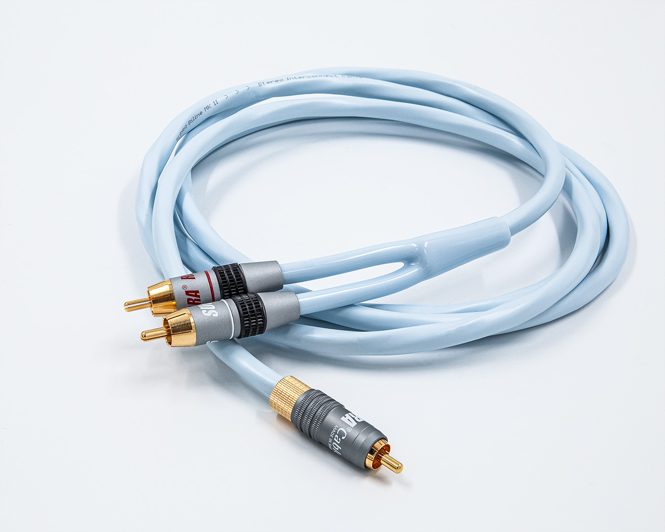 Supra Y-Link 1RCA-2RCA Blu Supra Y-Link 1RCA-2RCA Blu